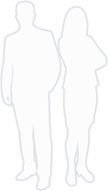 Image of two human silhouettes.