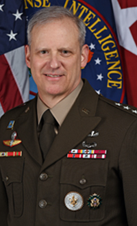 Image of a uniformed member, a past director of D-I-A