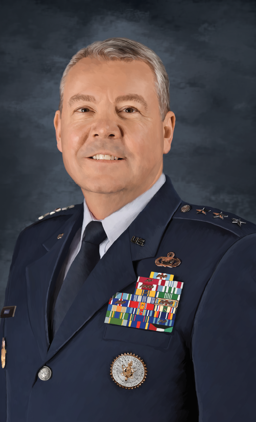 Image of LTG Jeffrey A. Kruse USAF, a past director of D-I-A