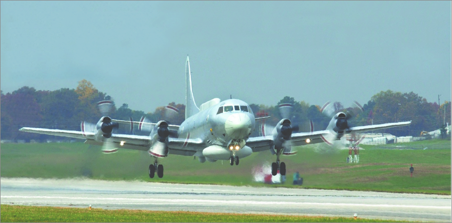 Airplane taking off