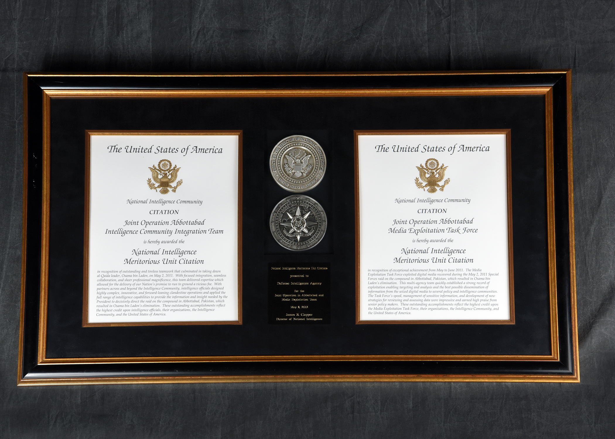 National Intelligence Meritorious Unit Citations