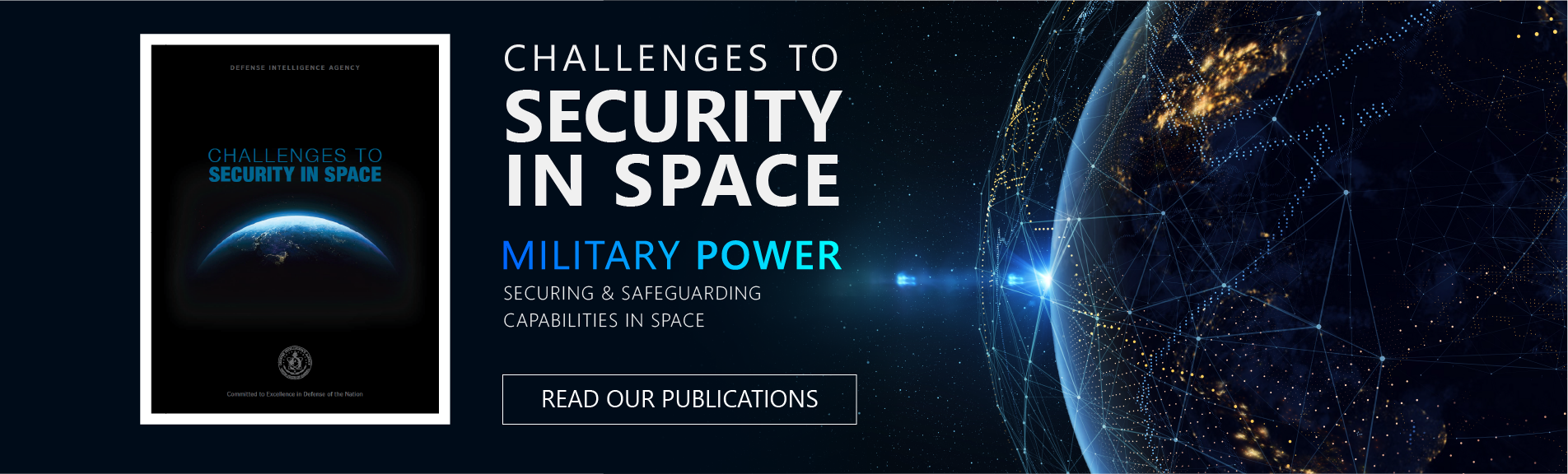 Feature graphic for military power publications.